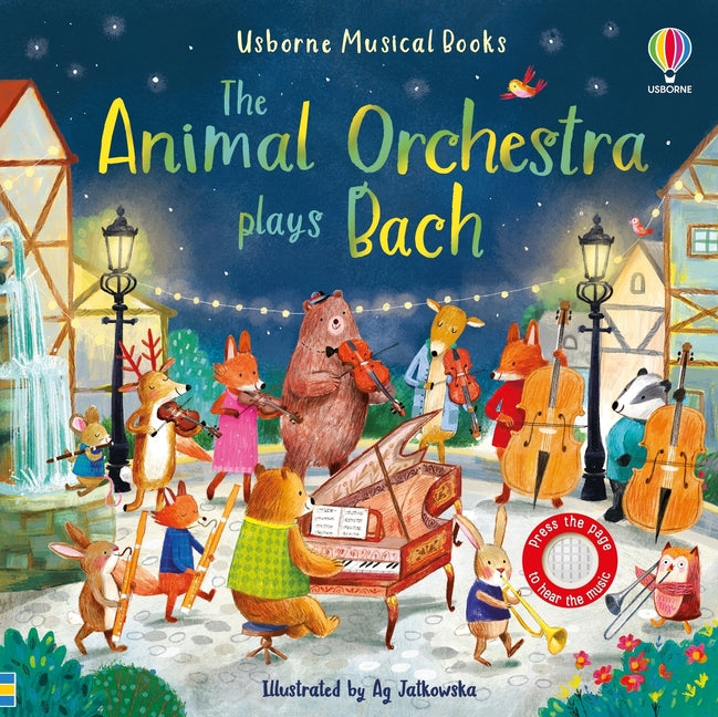 The Animal Orchestra Plays Bach -- Sam Taplin, Board Book