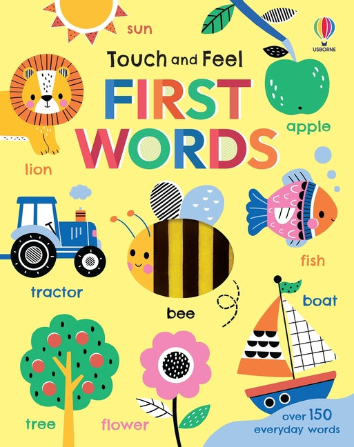 Touch-And-Feel First Words -- Felicity Brooks, Board Book