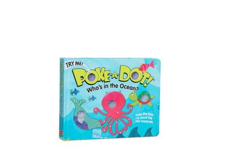 Poke-A-Dot: Who's in the Ocean -- Melissa & Doug, Hardcover