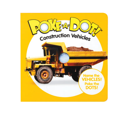 Poke-A-Dot: Construction Vehicles -- Melissa & Doug, Board Book