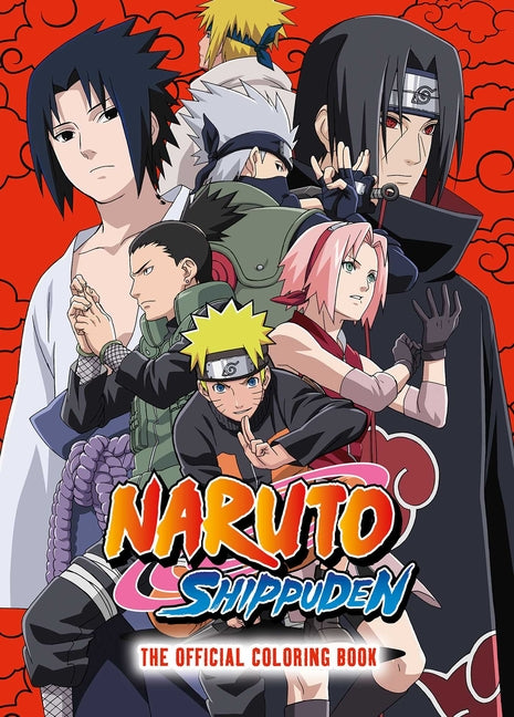 Naruto Shippuden: The Official Coloring Book -- Viz Media, Paperback