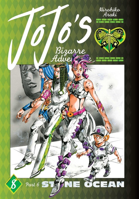 Jojo's Bizarre Adventure: Part 6--Stone Ocean, Vol. 8 -- Hirohiko Araki, Hardcover