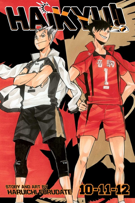 Haikyu!! (3-In-1 Edition), Vol. 4: Includes Vols. 10, 11 & 12 -- Haruichi Furudate, Paperback