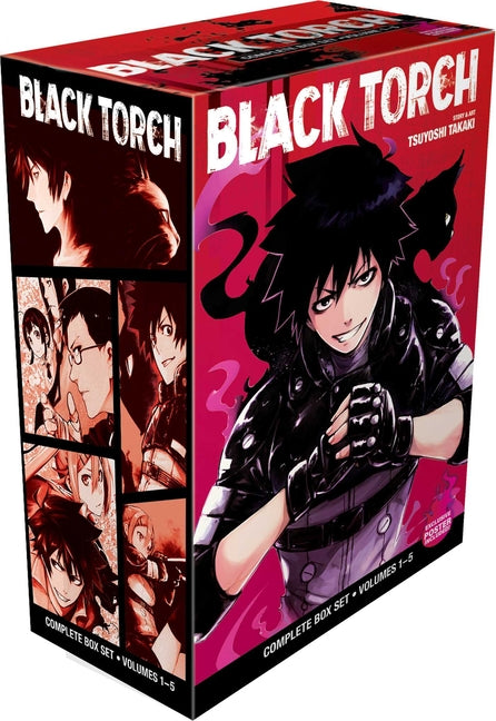 Black Torch Complete Box Set: Includes Volumes 1-5 -- Tsuyoshi Takaki, Paperback