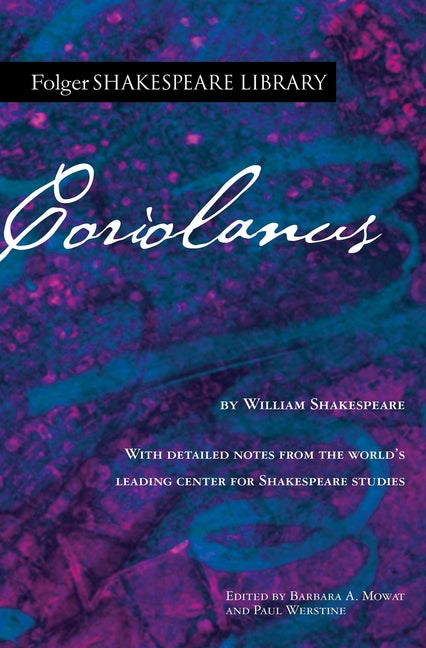 Coriolanus -- William Shakespeare, Paperback
