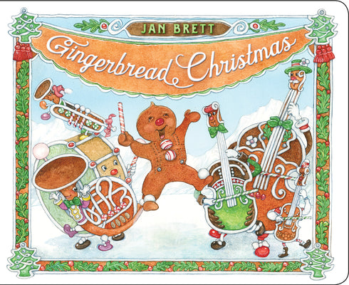 Gingerbread Christmas -- Jan Brett, Board Book
