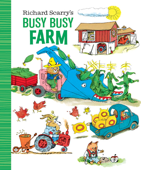 Richard Scarry's Busy Busy Farm -- Richard Scarry, Board Book