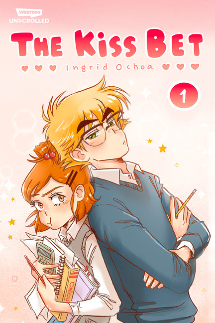 The Kiss Bet, Vol. 1: A Webtoon Unscrolled Graphic Novel -- Ingrid Ochoa, Paperback