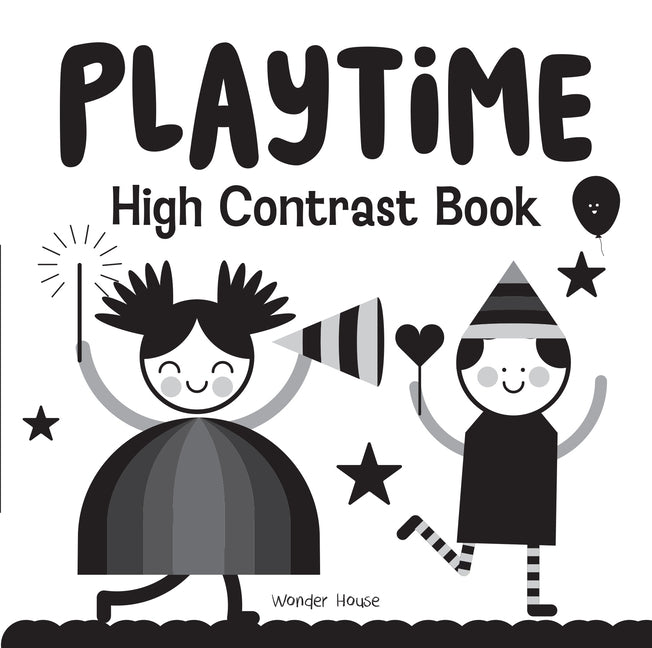 Playtime - High Contrast Book -- Wonder House Books, Board Book
