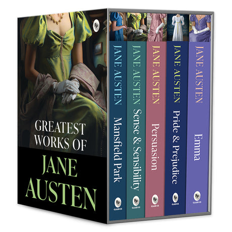Greatest Works of Jane Austen (Set of 5 Books) -- Jane Austen, Paperback