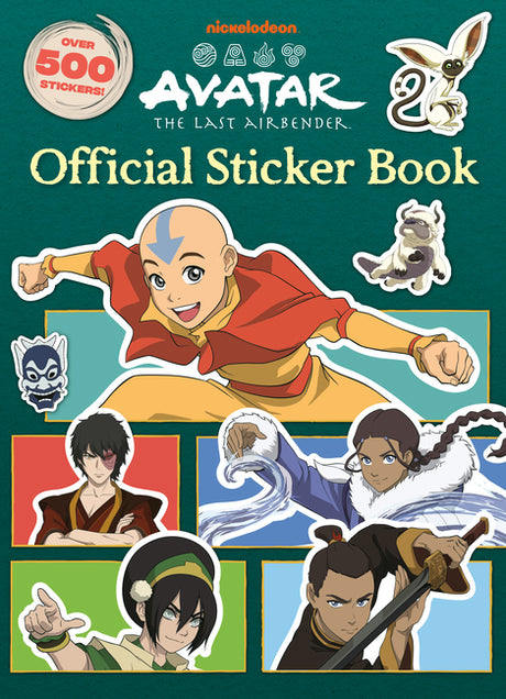 Avatar: The Last Airbender Official Sticker Book -- Golden Books, Paperback