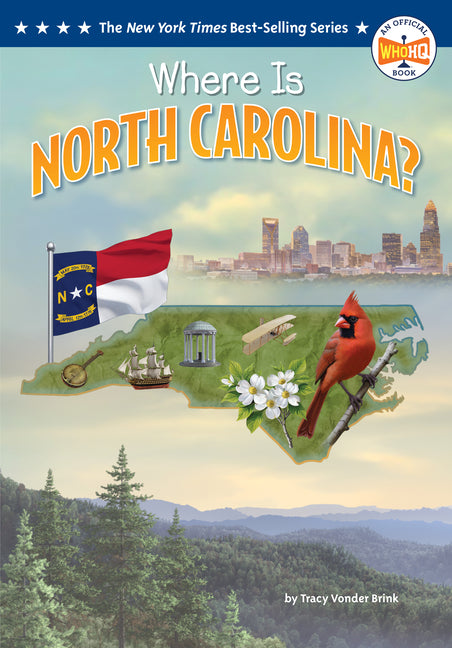 Where Is North Carolina? -- Tracy Vonder Brink, Paperback
