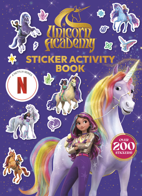 Unicorn Academy Sticker Activity Book -- Random House, Paperback
