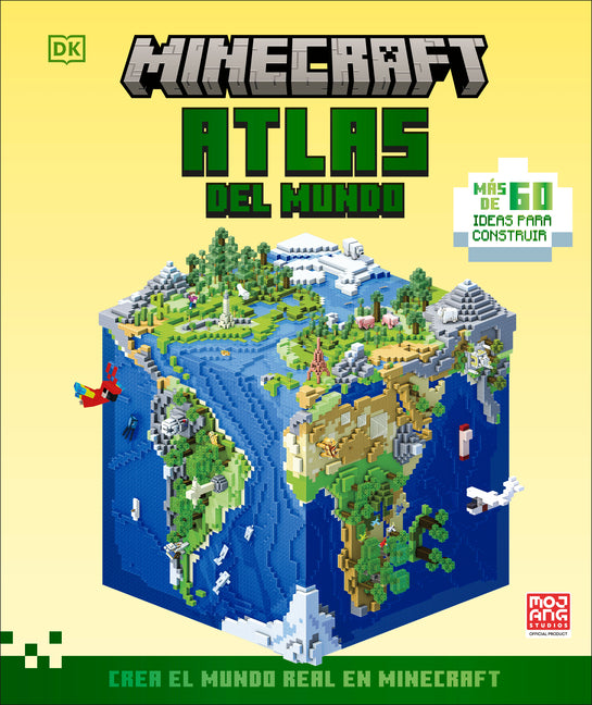 Minecraft Atlas del Mundo (Atlas of the World) -- Craig Jelley, Hardcover