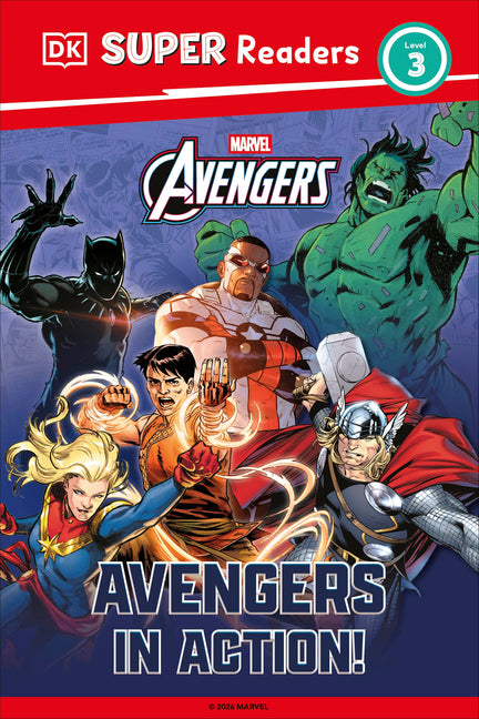 DK Super Readers Level 3 Marvel Avengers in Action -- Feyi Oyesanya, Hardcover