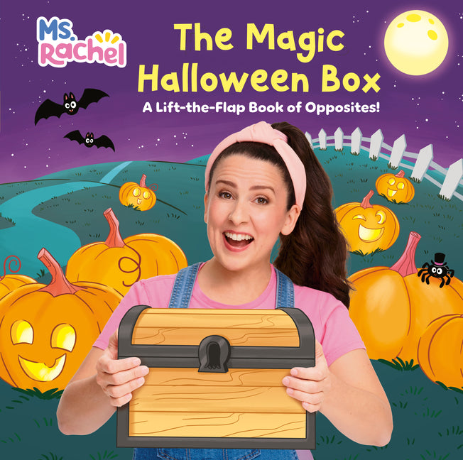The Magic Halloween Box: A Lift-The-Flap Book of Opposites! (Ms. Rachel) -- MS Rachel, Board Book