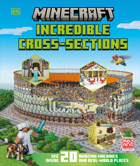 Minecraft Incredible Cross-Sections -- DK, Hardcover