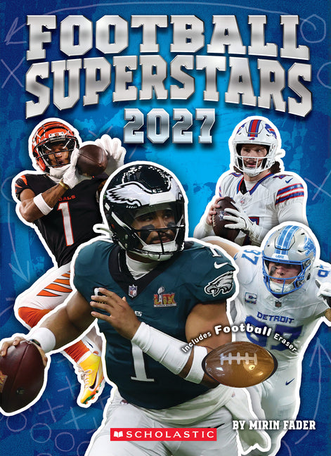 Football Superstars 2027 (Sports Superstars with Football Eraser) -- Mirin Fader, Paperback