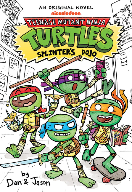 Splinter's Dojo (Teenage Mutant Ninja Turtles Illustrated Novel #1) -- Dan &. Jason, Hardcover