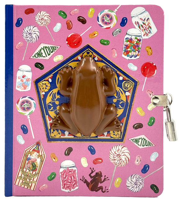 Harry Potter: Chocolate Frog Squishy Lock & Key Diary -- Insight Editions, Hardcover
