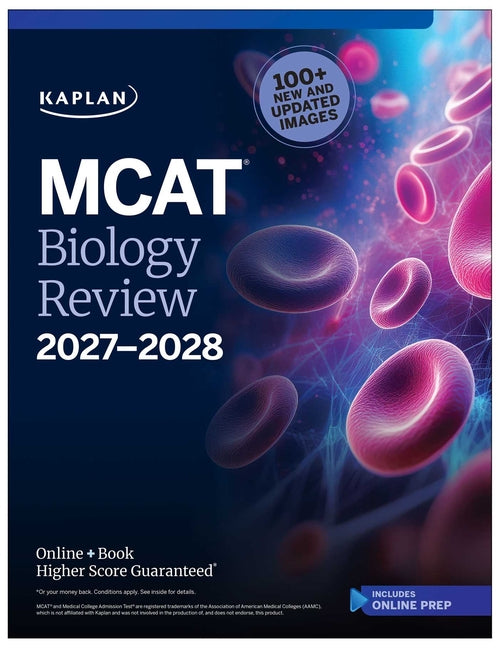 MCAT Biology Review 2027-2028: Online + Book -- Kaplan Test Prep, Paperback
