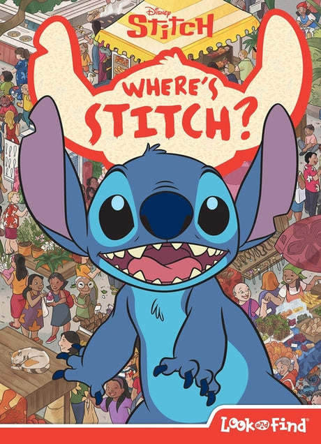 Disney: Where's Stitch? Look and Find -- Pi Kids, Hardcover