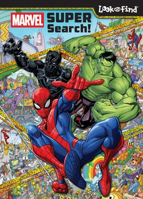 Marvel: Super Search! Look and Find -- Pi Kids, Hardcover