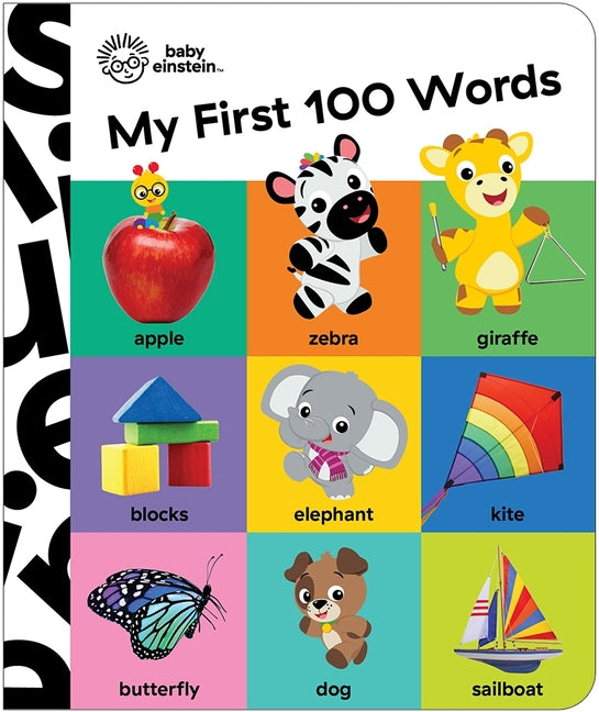 Baby Einstein: My First 100 Words -- Pi Kids, Board Book
