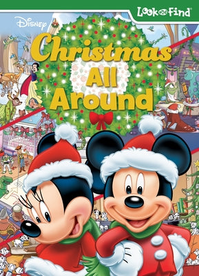 Disney: Christmas All Around Look and Find -- Pi Kids, Hardcover
