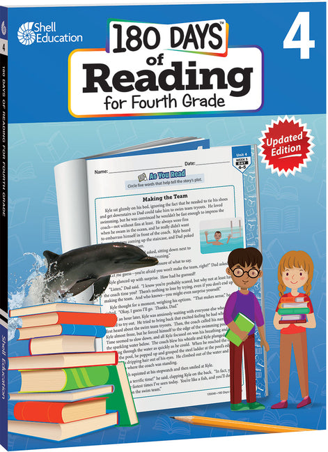 180 Days(tm) Reading for Fourth Grade, 2nd Edition: Practice, Assess, Diagnose -- Kristin Kemp, Paperback