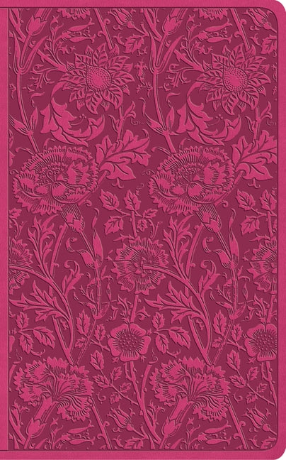 ESV Vest Pocket New Testament with Psalms and Proverbs, Red Letter (Trutone, Berry, Floral Design) -- Esv Bibles, Bible