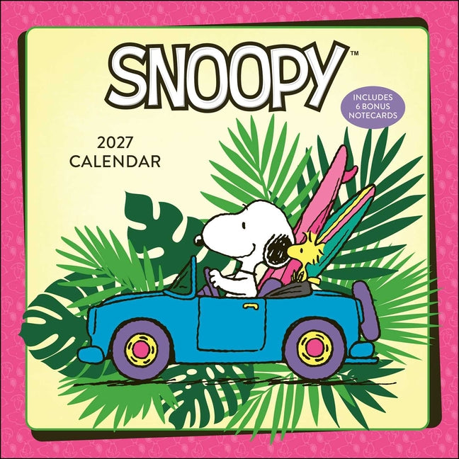 Peanuts(r) Snoopy 2027 Wall Calendar with Notecards -- Peanuts Worldwide LLC, Wall