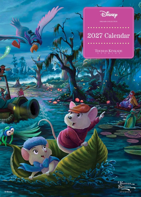 Disney Dreams by Thomas Kinkade Studios 2027 Monthly/Weekly Engagement Calendar -- Thomas Kinkade, Desk