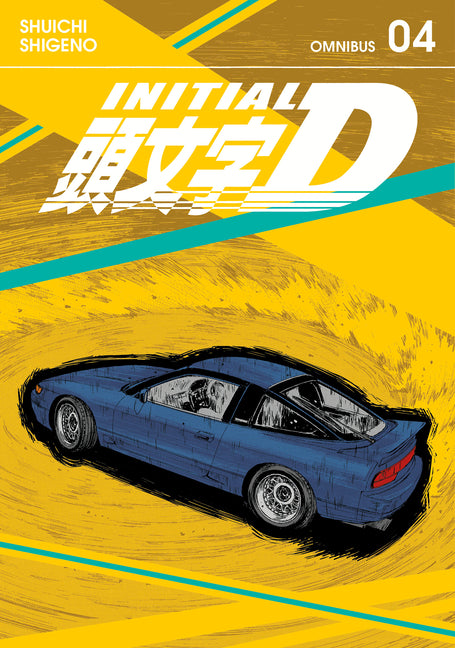 Initial D Omnibus 4 (Vol. 7-8) -- Shuichi Shigeno, Paperback