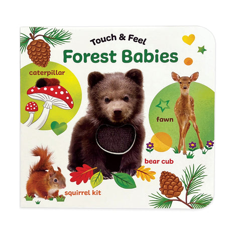 Touch & Feel Forest Babies -- Emily Emerson, Board Book