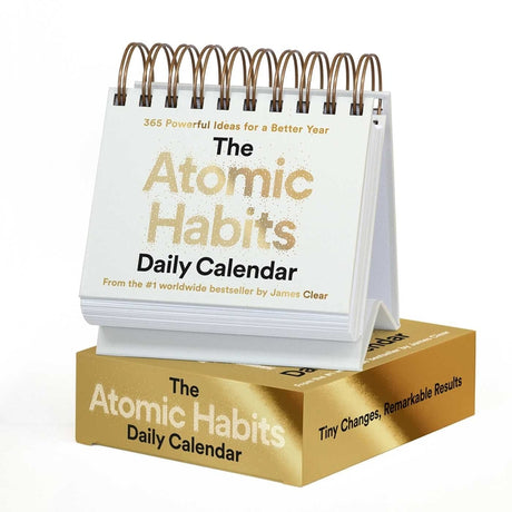 The Atomic Habits Daily Calendar: 365 Powerful Ideas for a Better Year -- James Clear, Daily
