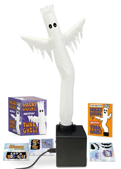 Wacky Waving Inflatable Tube Ghost: Glows in the Dark! -- Conor Riordan, Paperback
