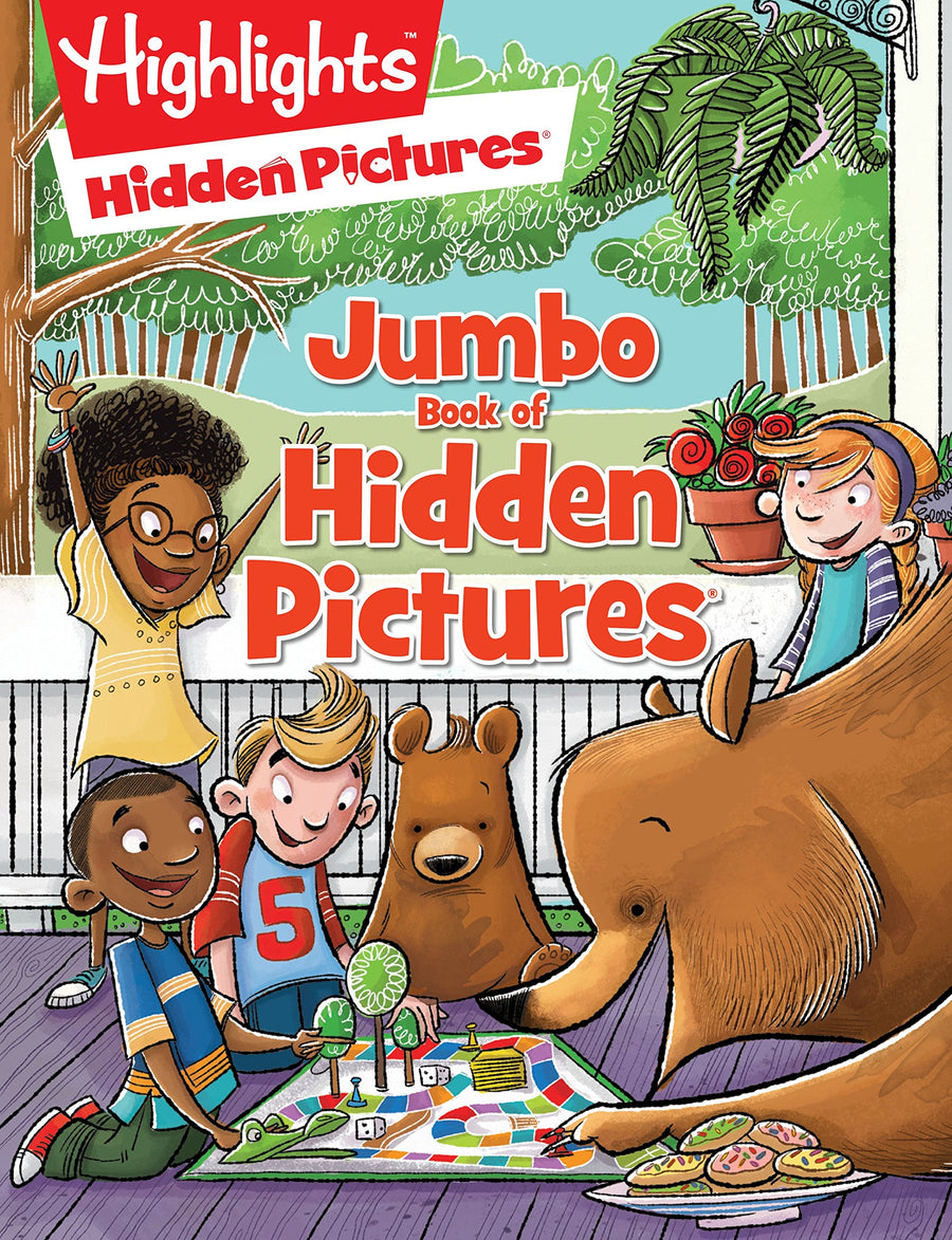Jumbo Book of Hidden Pictures: Puzzle Activity Book for Kids Packed with More Than 200 Hidden Pictures and Funny Seek and Find Challenges for Ages 6 a -- Highlights, Paperback