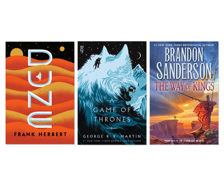 Epic Fantasy Starter Collection - 3 Essential Masterpieces Bundle, Paperback