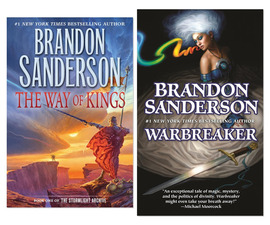Brandon Sanderson Fantasy Essentials 2-Book Collection, Hardcover