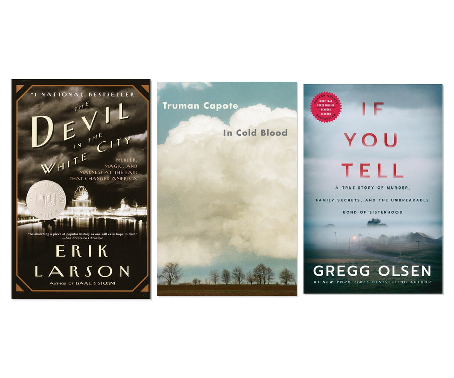 True Crime Deep Dives 3-Book Complete Bundle Set - Classic Cases Collection, Paperback