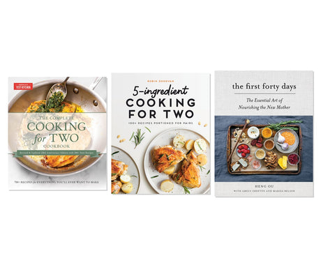 Cooking for Two Made Simple 3-Book Complete Bundle Set, Hardcover