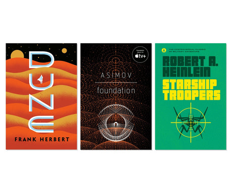Epic Sci-Fi Classics 3-Book Collection - Foundation Universe Bundle, Paperback