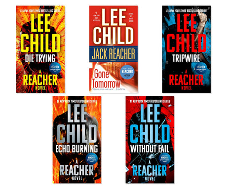 Jack Reacher Action Pack - 5-Book Complete Bundle Set by Lee Child, Mass Market Paperbound