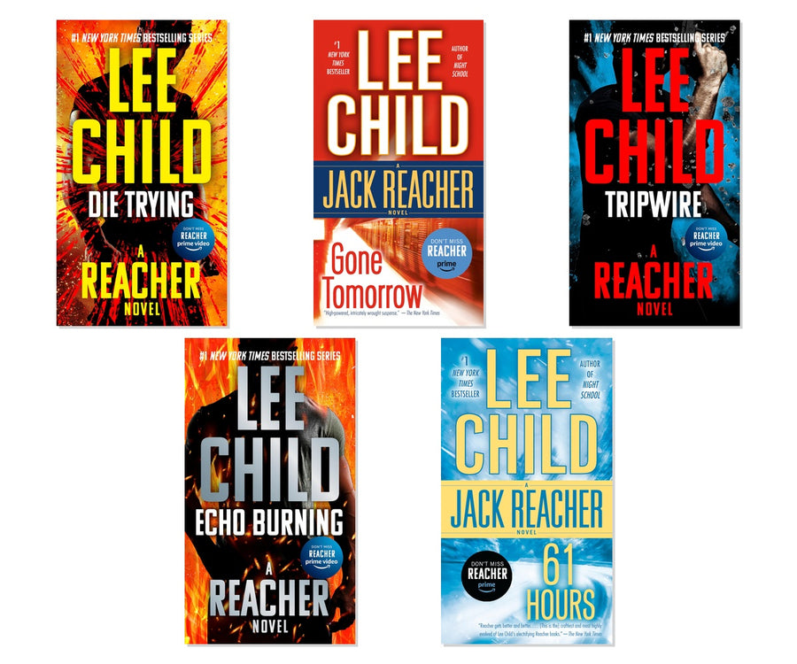 Jack Reacher Action Pack: 5-Book Complete Bundle Set by Lee Child, Mass Market Paperbound