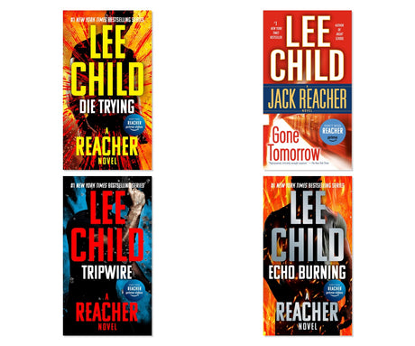 Jack Reacher Action Pack: 4-Book Complete Bundle Set by Lee Child, Mass Market Paperbound