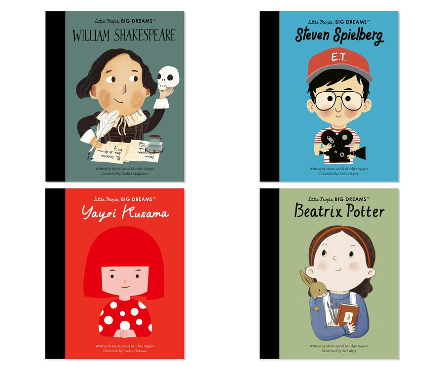 Creative Visionaries 4-Book Collection - Little People, BIG DREAMS, Hardcover