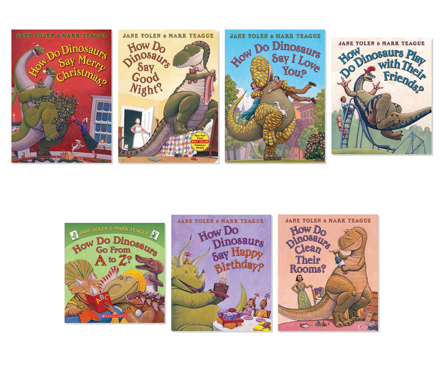 How Do Dinosaurs Complete Collection 7-Book Bundle - Jane Yolen, Board Book