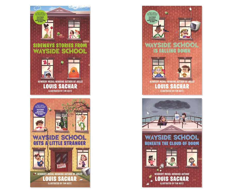 Wayside School 4-Book Collection - Complete Louis Sachar Bundle, Paperback