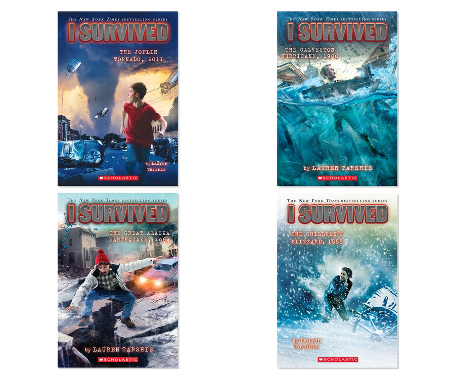 I Survived Natural Disasters 4-Book Collection - Historical Fiction Bundle, Paperback